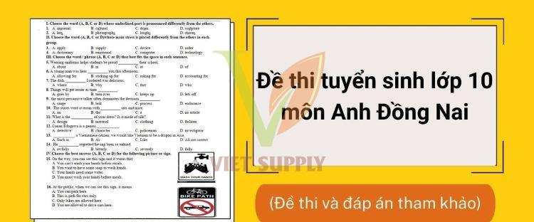 Đề Thi Tuyển Sinh Lớp 10 Môn Anh Đà Nẵng - Phân Tích Chi Tiết và Hướng Dẫn Ôn Tập